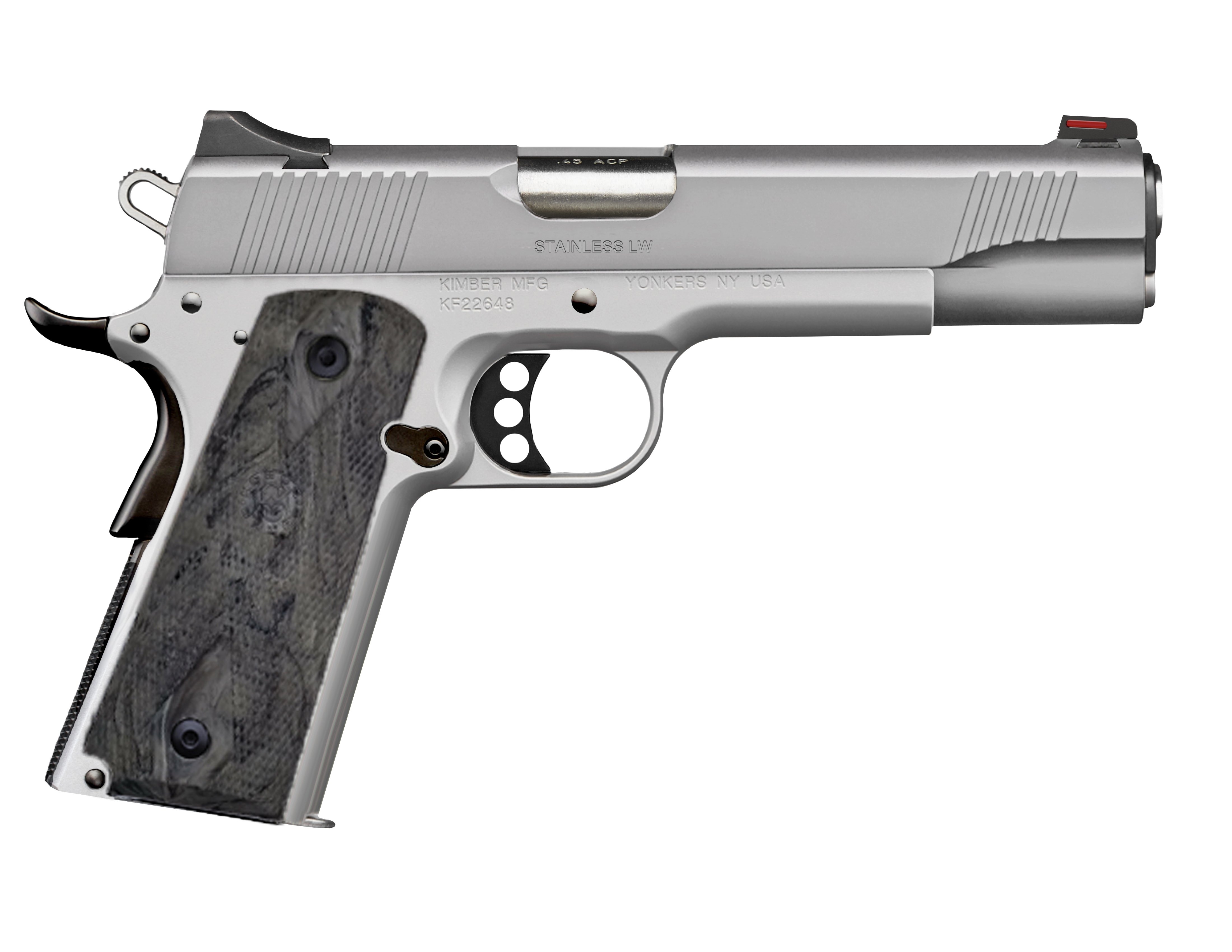 All Products :: Si Exclusive - Kimber 1911 Stainless Lw (ghillie Grips) 9mm